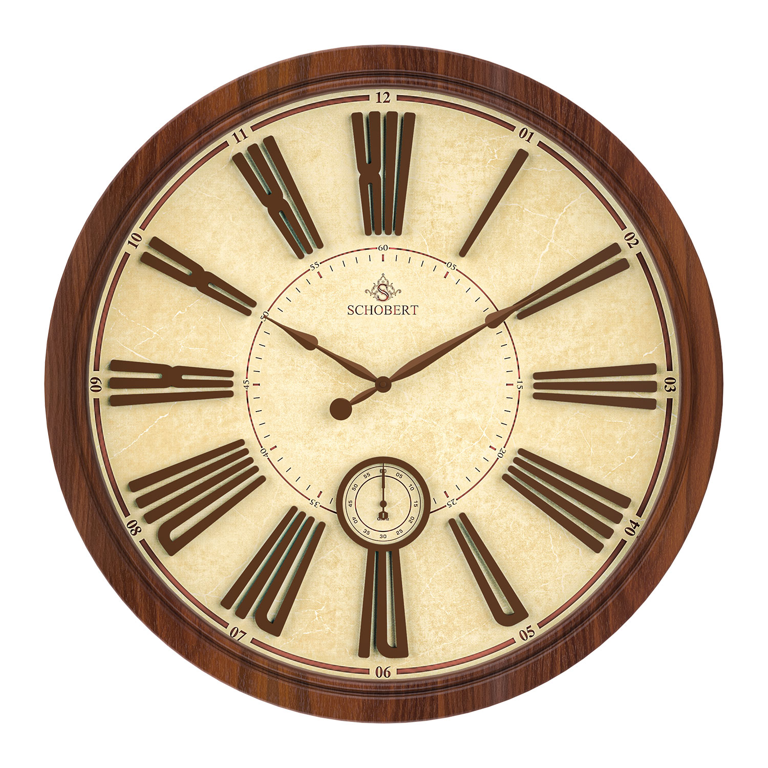 ساعت دیواری شوبرت کد 6418