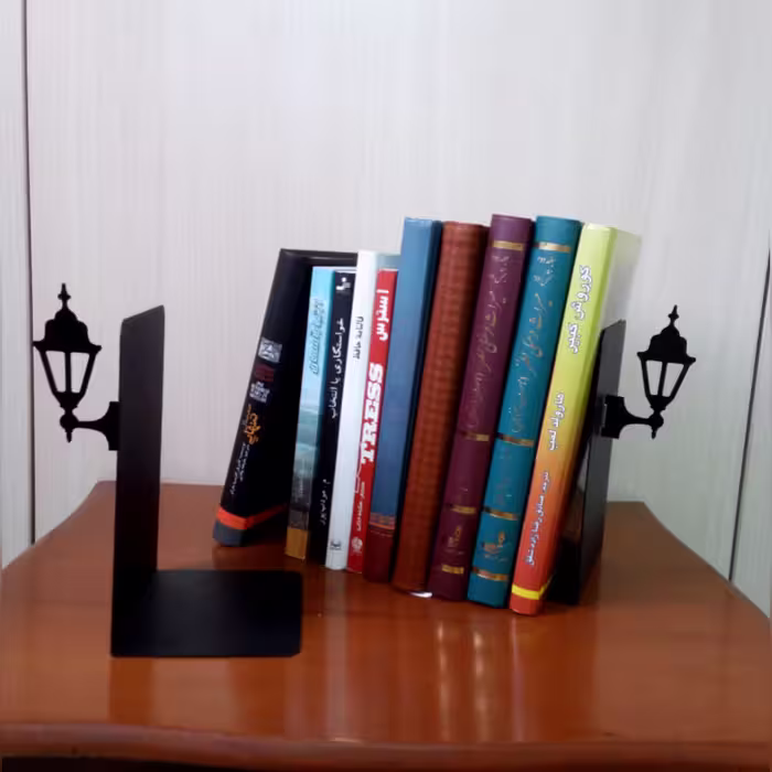 نگهدارنده کتاب نیتا طرح چراغ کلاسیک بسته دو عددی
