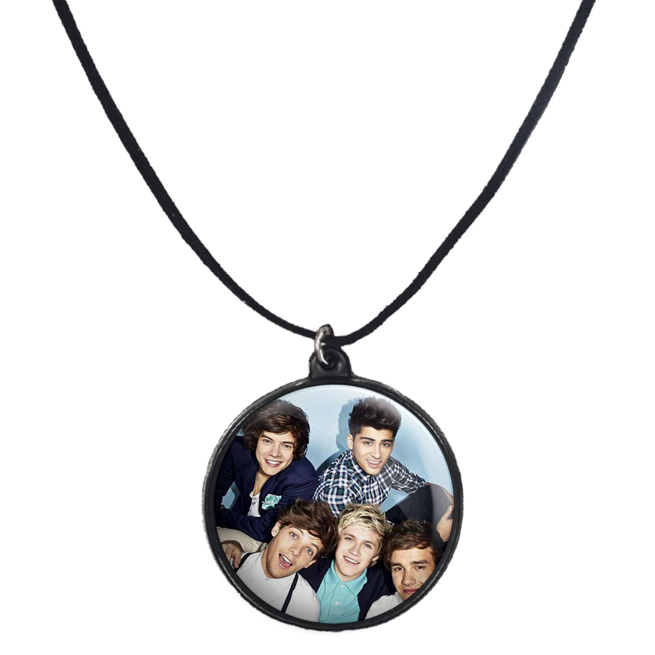 گردنبند پرمانه طرح One Direction کد pmb.13553 مدل دو طرفه