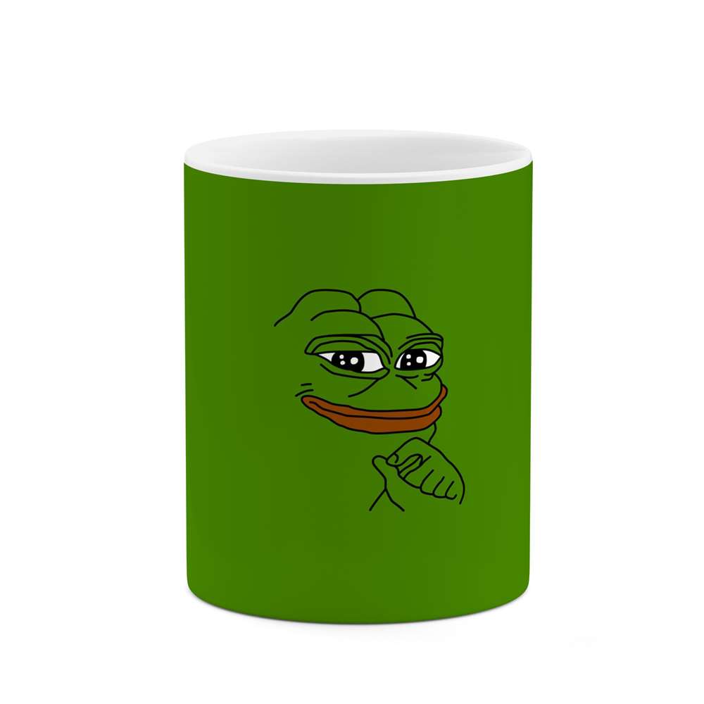 ماگ طرح Pepe the frog استیکر مدل mgp12568