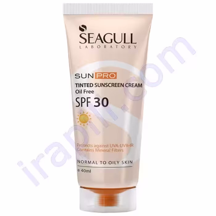 کرم ضد آفتاب پوست معمولی تا خشک SPF30 سی گل 40 میلی لیتر