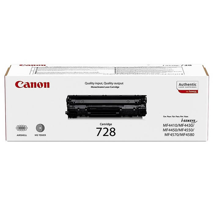 تونر کارتریج مشکی کانن مدل 728-طرح