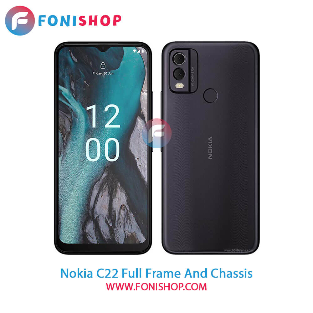 قاب و شاسی کامل نوکیا Nokia C22
