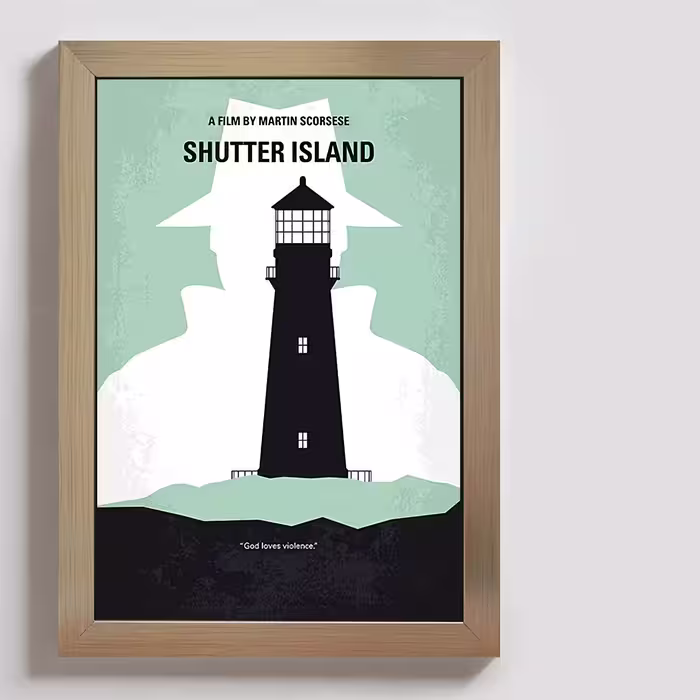 تابلو مدل فیلم جزیره شاتر shutter island BE011