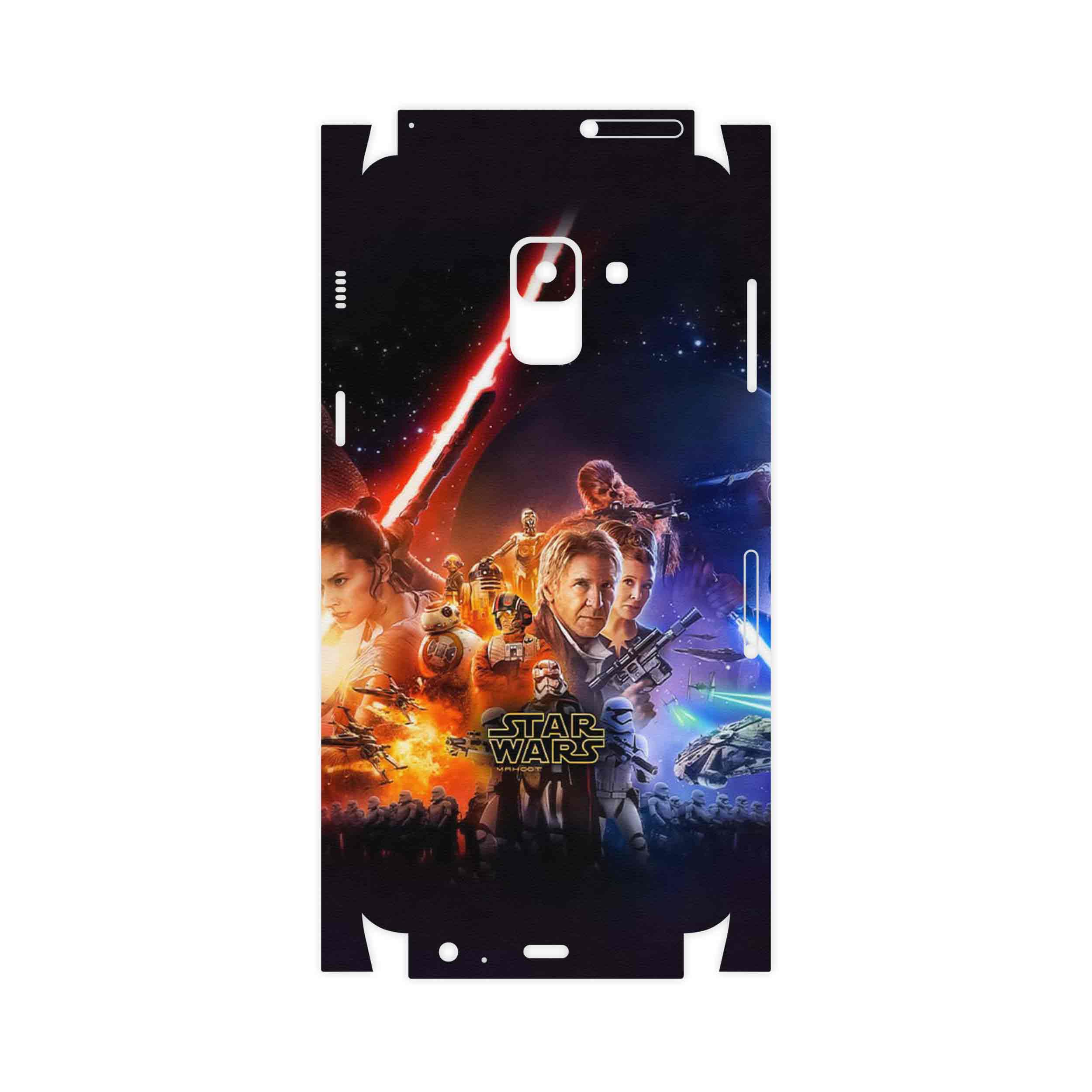 برچسب پوششی ماهوت مدل Star Wars-FullSkin مناسب برای گوشی موبایل سامسونگ Galaxy A8 2018