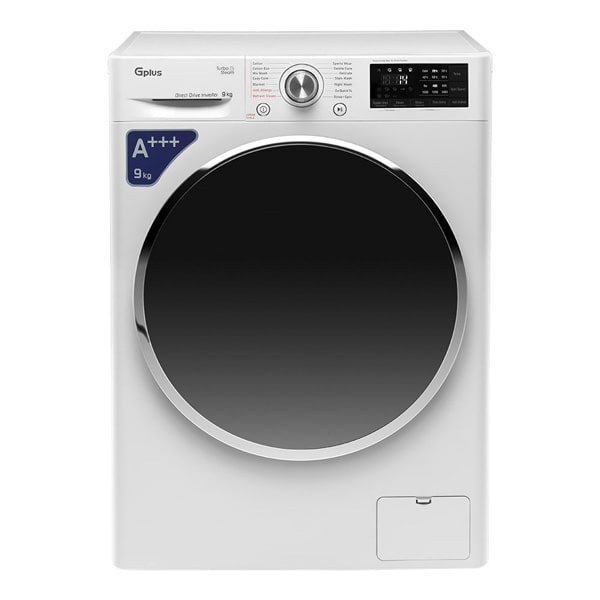 ماشین لباسشویی جی پلاس 9 کیلویی مدل GWM-L909SW