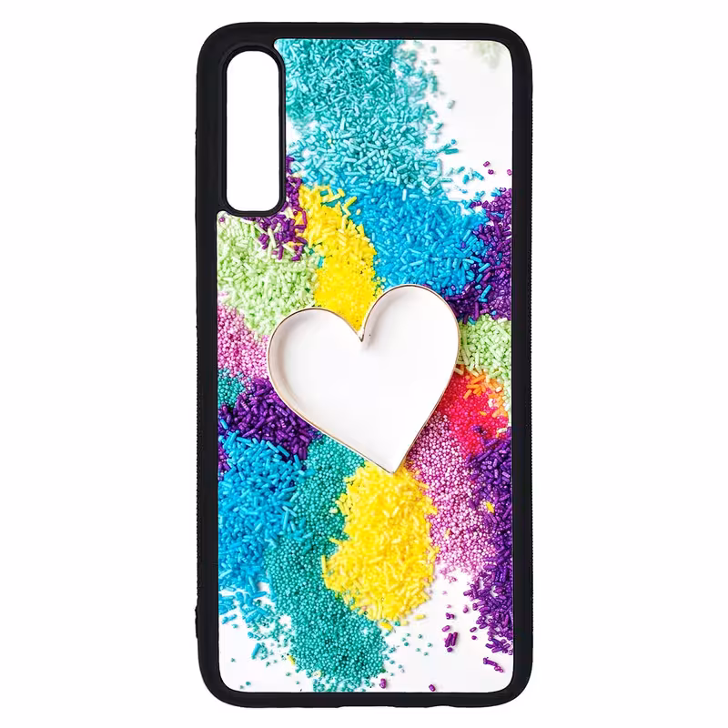 کاور طرح قلبی کد G-149 مناسب برای گوشی موبایل سامسونگ Galaxy A70 / A70s | دیجی قاب دونی