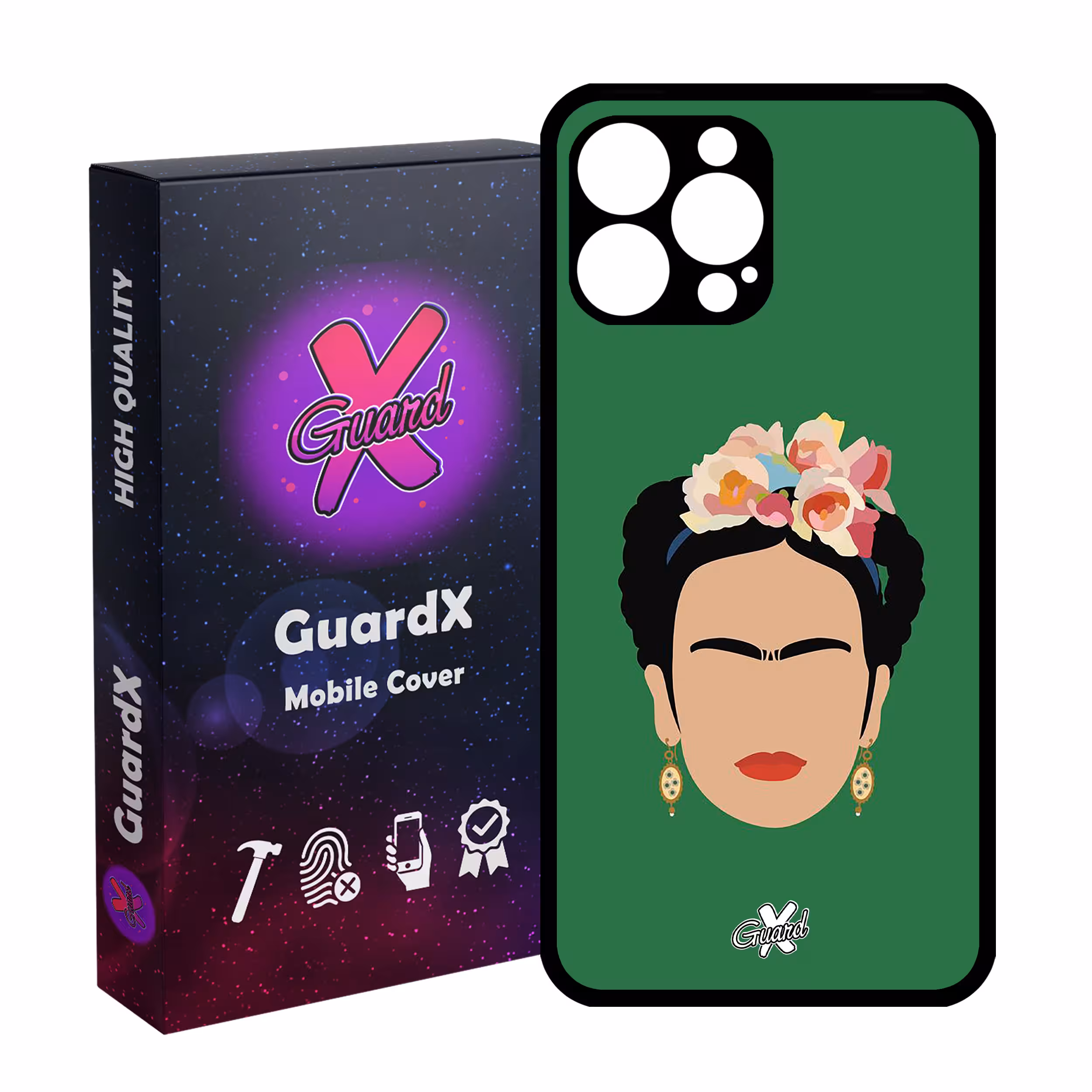کاور گارد ایکس طرح Frida مدل Glass10133 مناسب برای گوشی موبایل اپل iPhone 13 Pro Max