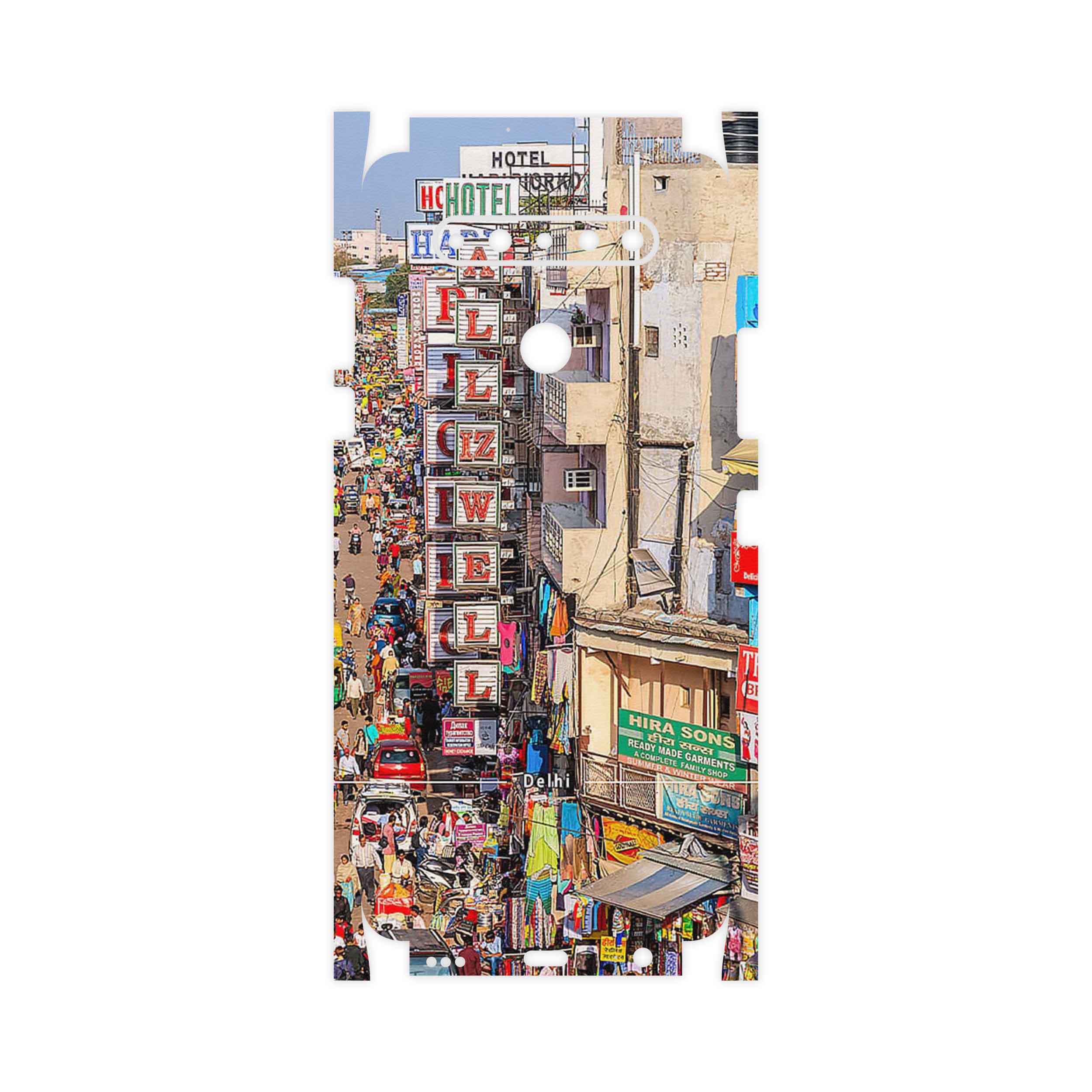 برچسب پوششی ماهوت مدل City of Delhi-FullSkin مناسب برای گوشی موبایل ال جی K51s