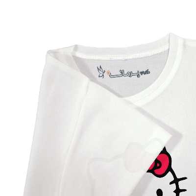 تی شرت بچگانه پرمانه طرح Kitty کد pmt.2416