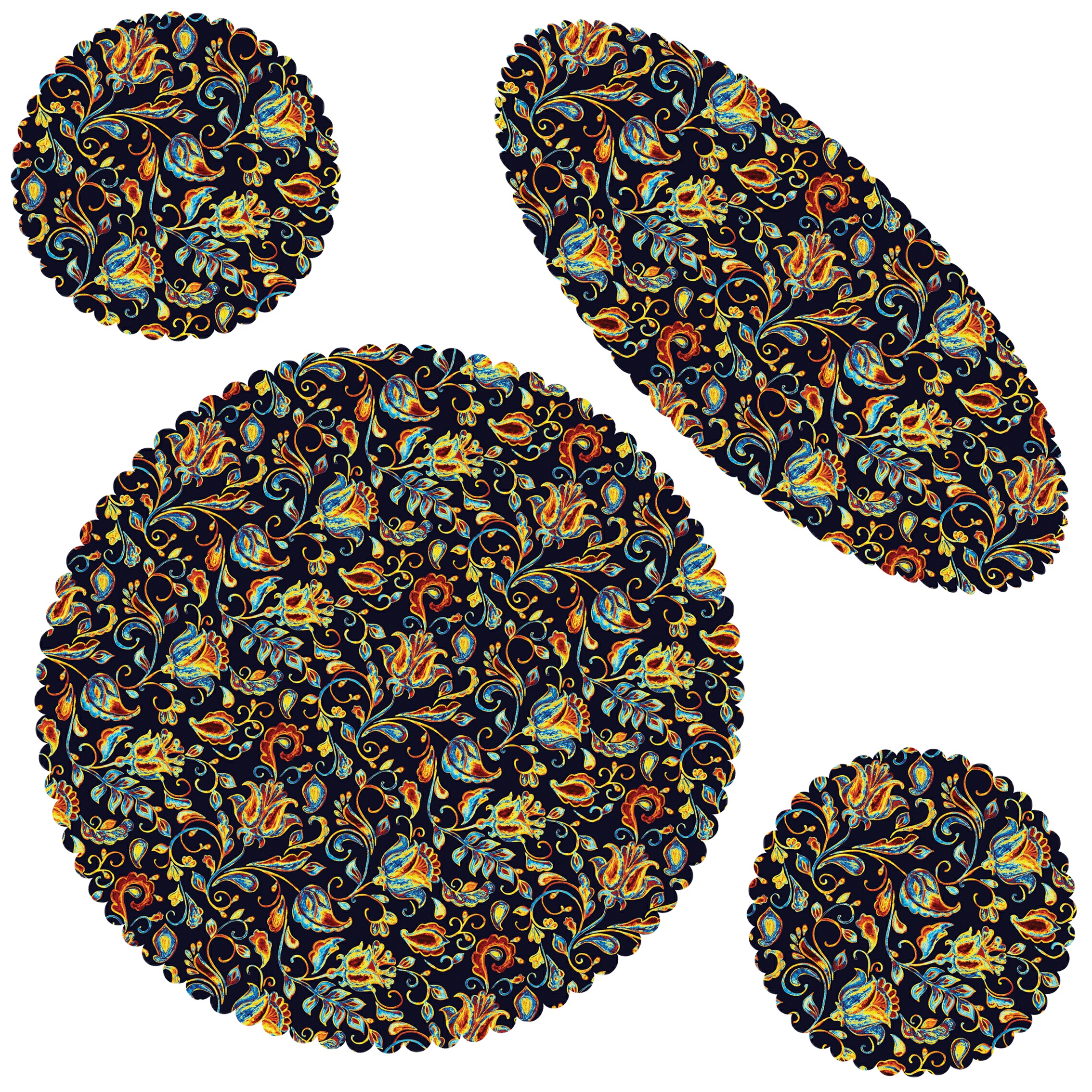 ست رومیزی 4 تکه مدل S32-42070