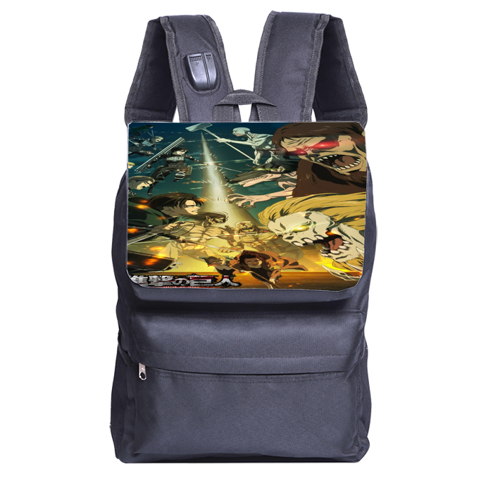 کوله پشتی طرح انیمه Attack on Titan کد 74