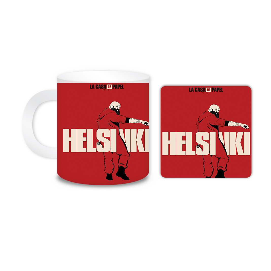 ماگ مدل بازیگر کد 2121 به همراه زیر لیوانی