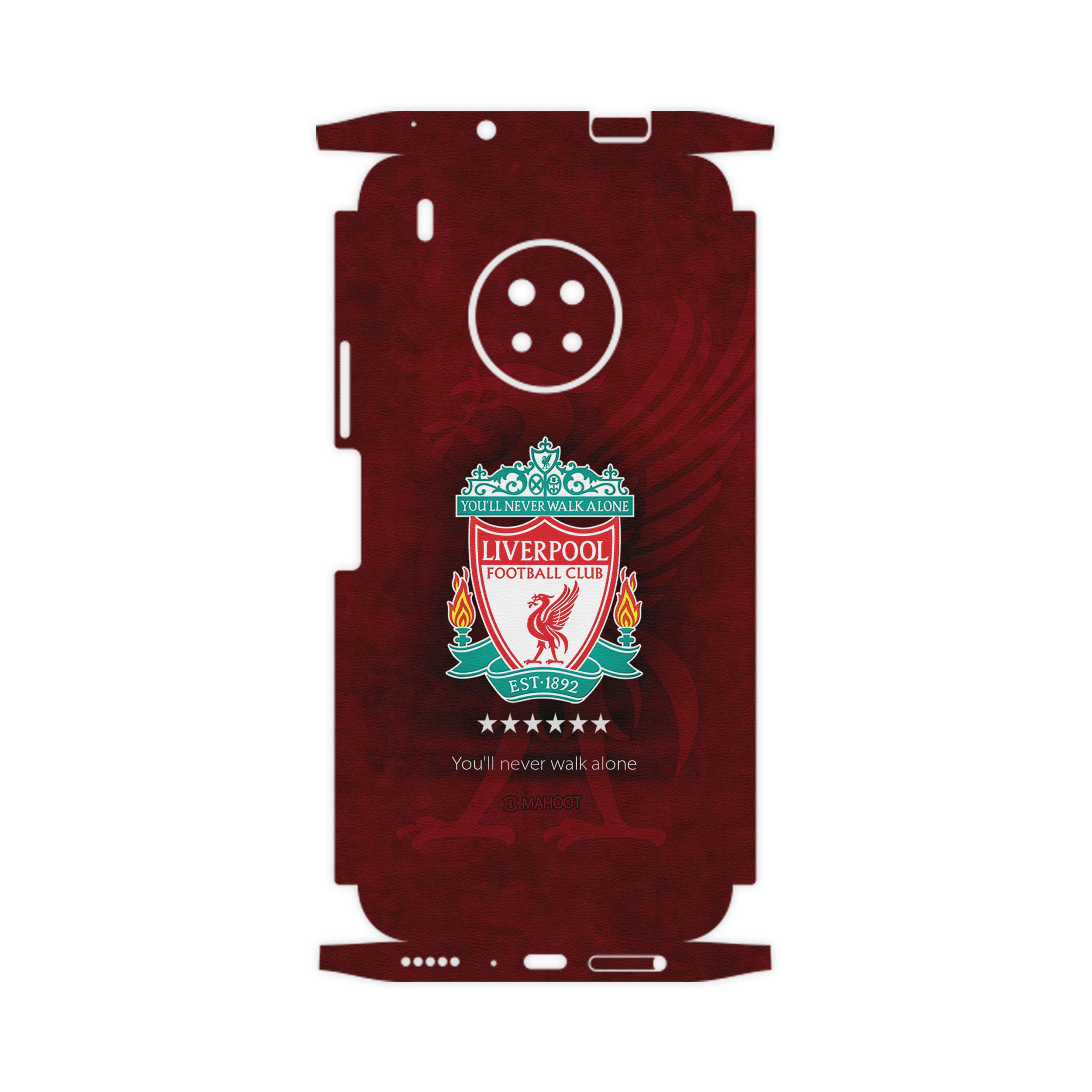 برچسب پوششی ماهوت مدل Liverpool-FC-FullSkin مناسب برای گوشی موبایل هوآوی Y9a