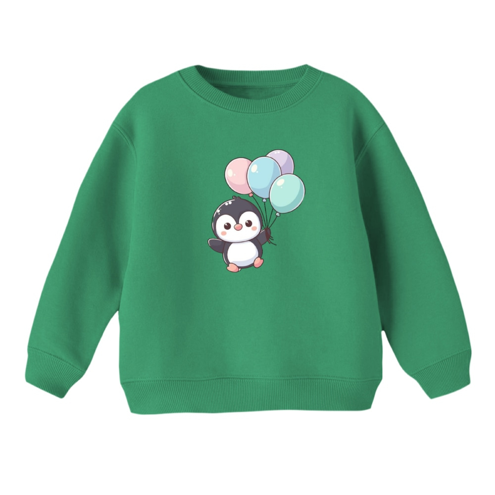 سویشرت بچگانه مدل پنگوئن کد 20 رنگ سبز