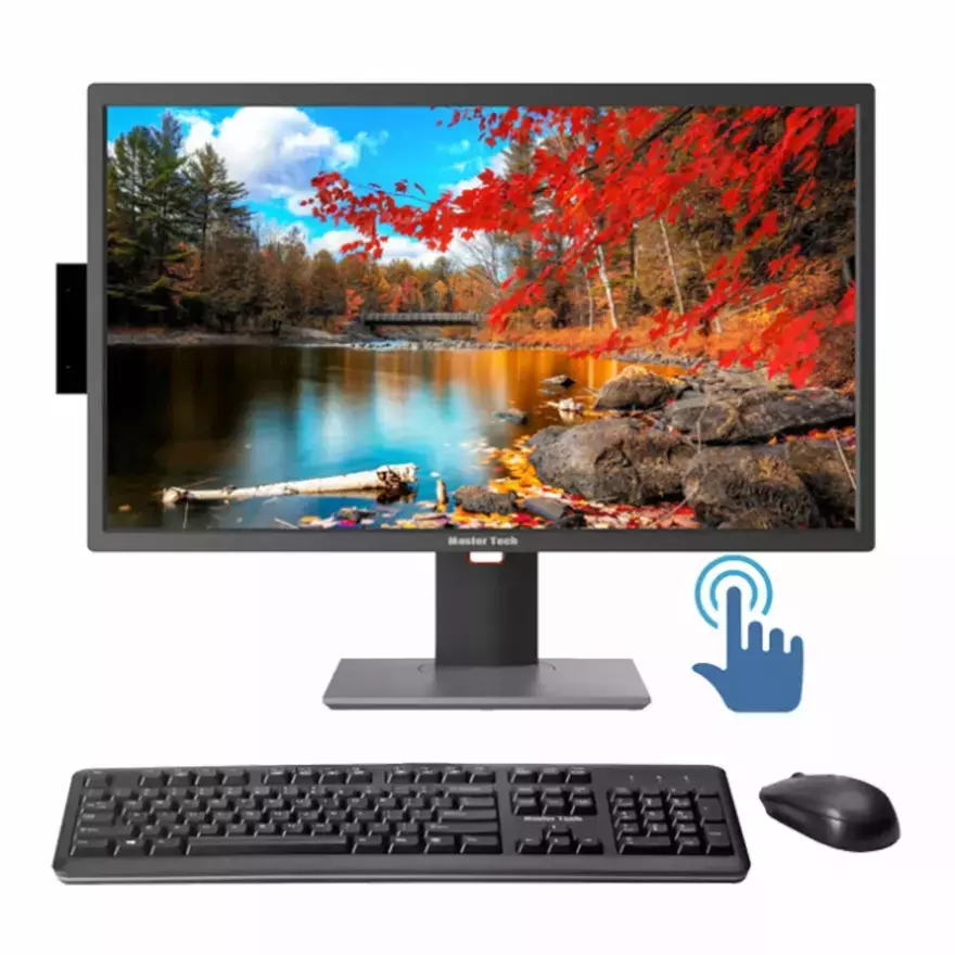 آل این وان لمسی 22 اینچ مسترتک AIO ZX222 C581SB i5/8GB/1TB 256GB SSD/intel