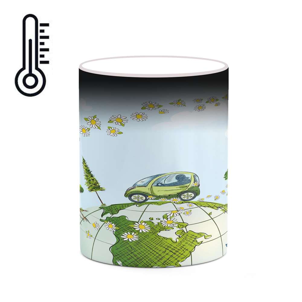 ماگ حرارتی کاکتی طرح انیمیشن مدل mgh20832