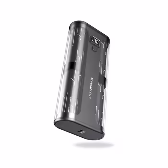 پاور بانک Power Bank پاورولوژی POWEROLOGY کریستالی مدل PPBCHA25 20000 mAh