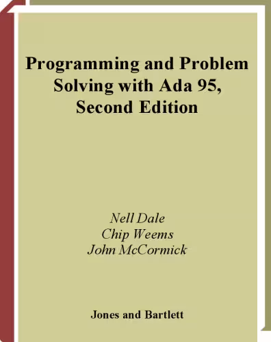 خرید و دانلود نسخه کامل کتاب Programming and problem solving with ADA 95