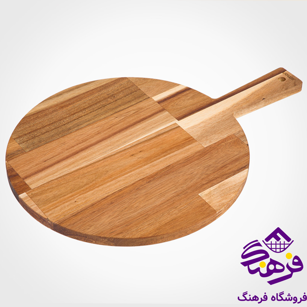 تخته سرو لیمون دسته دار گرد کوچک