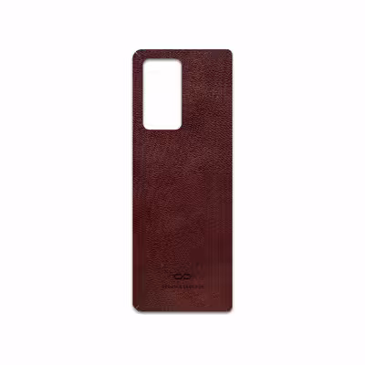برچسب پوششی ماهوت مدل Natural-Leather مناسب برای گوشی موبایل سامسونگ Galaxy Z FOLD 2