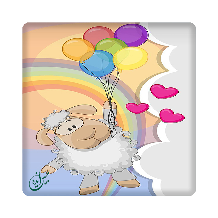 کاشی مبین ایده مدل کارتونی kh10 کد 415