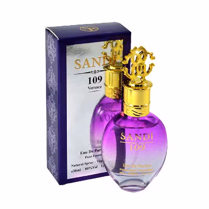 ادو پرفیوم سندی مدل VERSACE کد 109 حجم 30 میلی لیتر