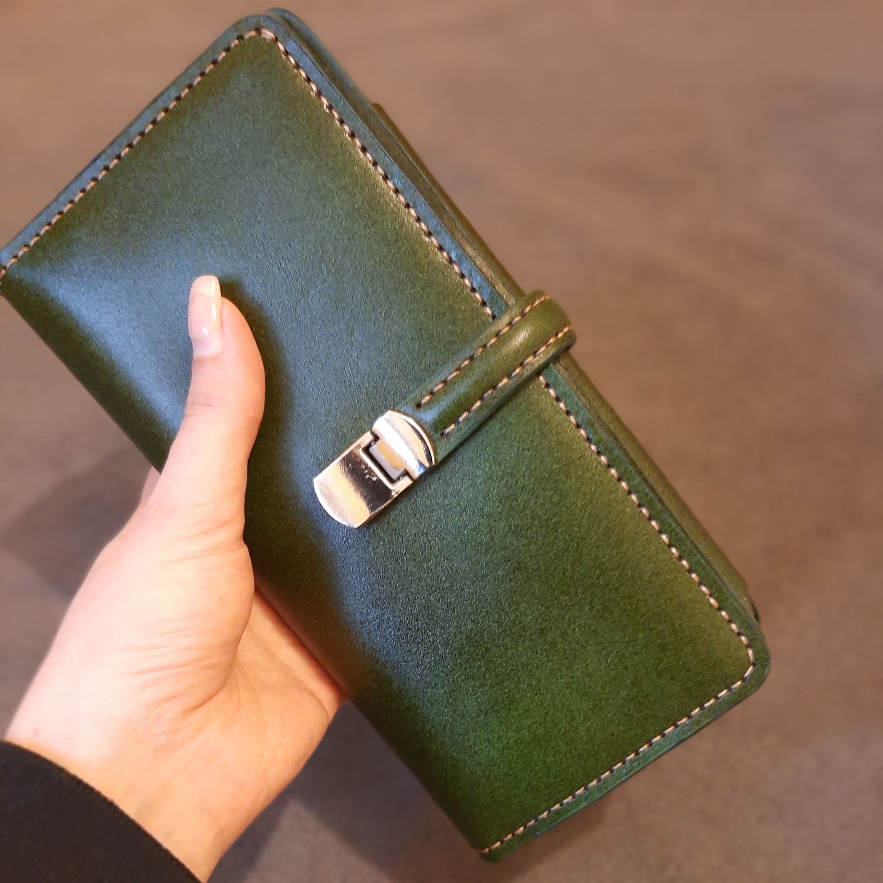 کیف پول3 لت  کیف موبایل چرم