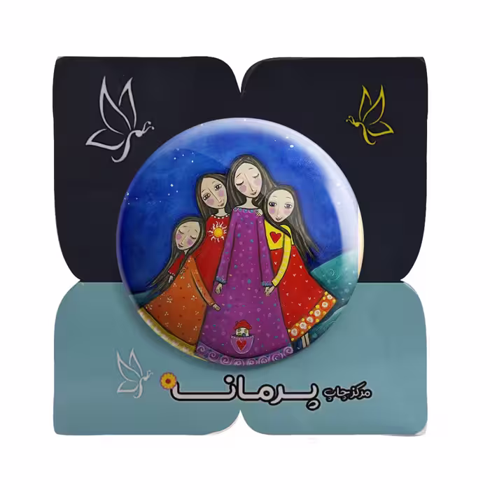 پیکسل پرمانه طرح دخترانه کد pm.1342