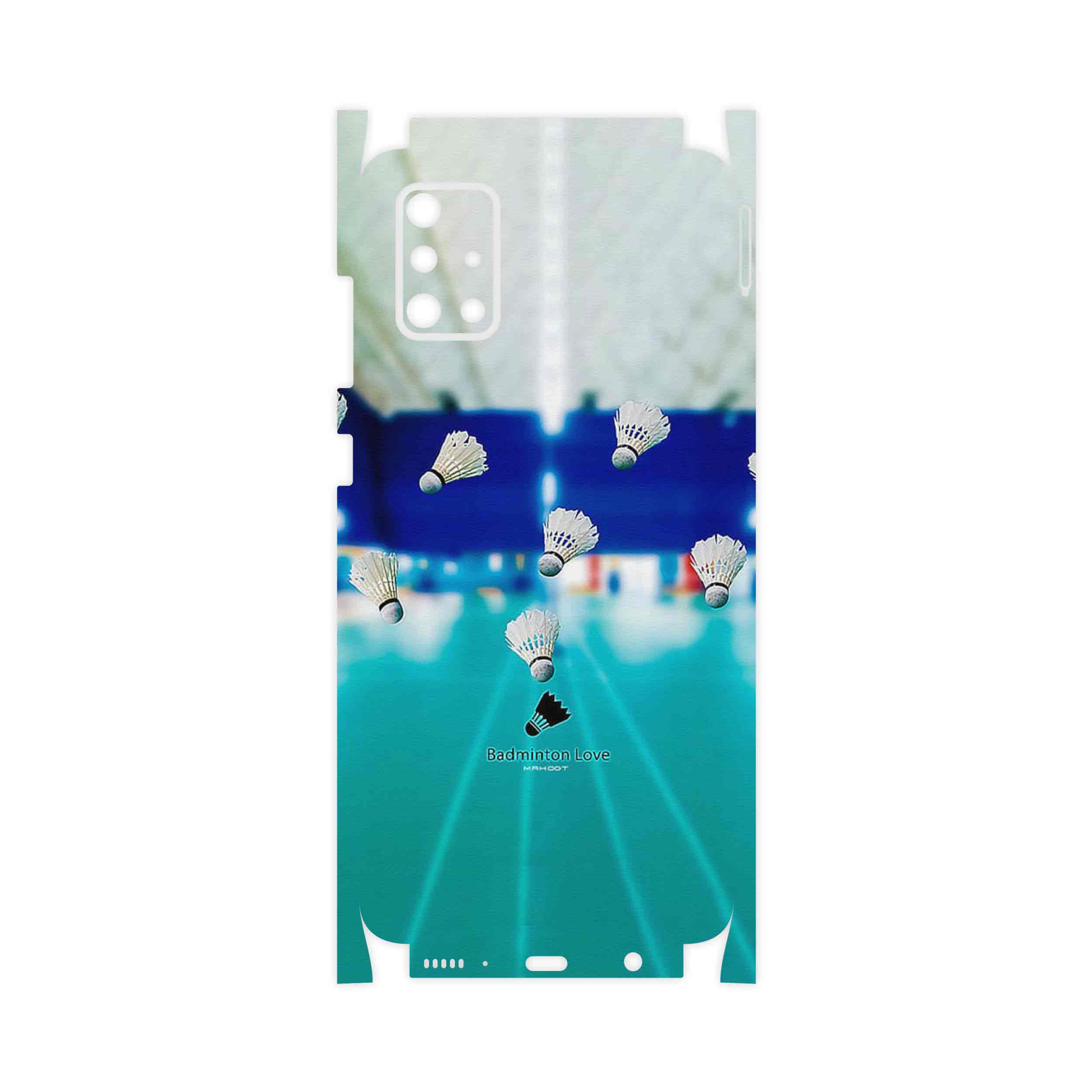 برچسب پوششی ماهوت مدل Badminton-FullSkin مناسب برای گوشی موبایل سامسونگ Galaxy A71