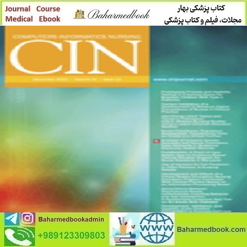 CIN Computers Informatics Nursing Volume 41 1 to 12 2023 TRU