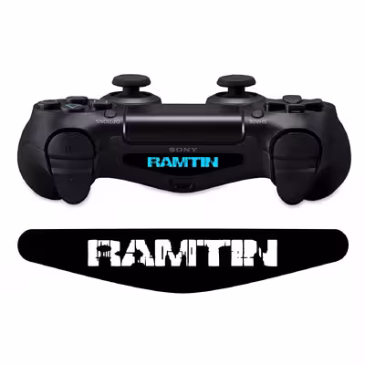 برچسب لایت بار دسته پلی استیشن 4 ونسونی طرح Ramtin