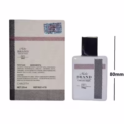 عطر جیبی زنانه نیچ برند کالکشن مدل Burberry London-002 حجم 25 میلی لیتر
