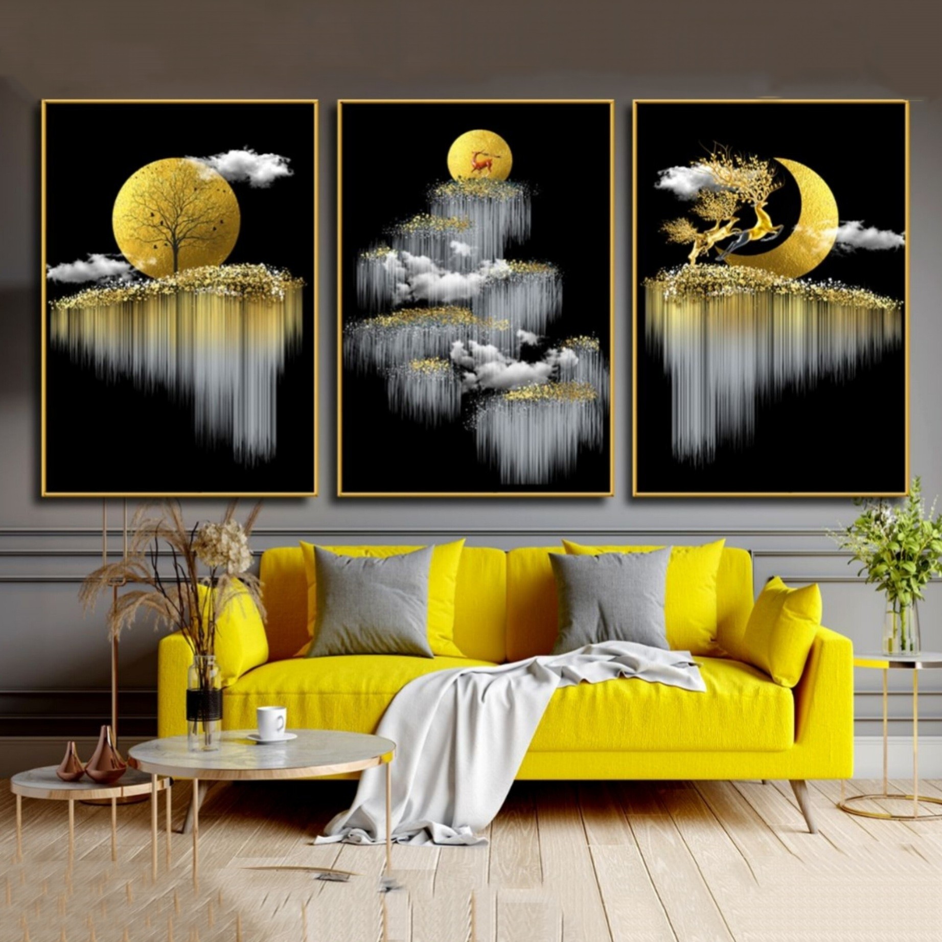 تابلو دکوراتیو 3تیکه کد 0114