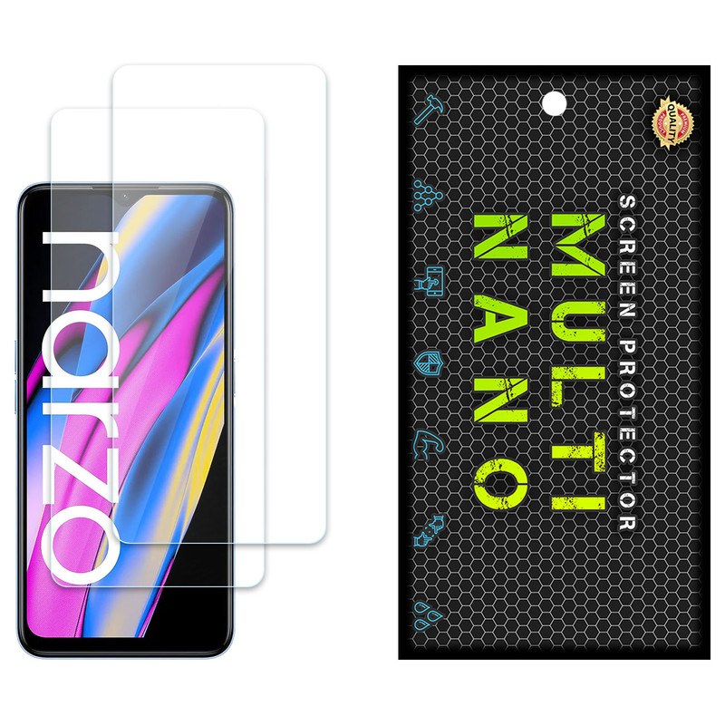 محافظ صفحه نمایش مولتی نانو مدل X-S2N مناسب برای گوشی موبایل ریلمی Narzo 50A Prime بسته دو عددی | کالا برتری