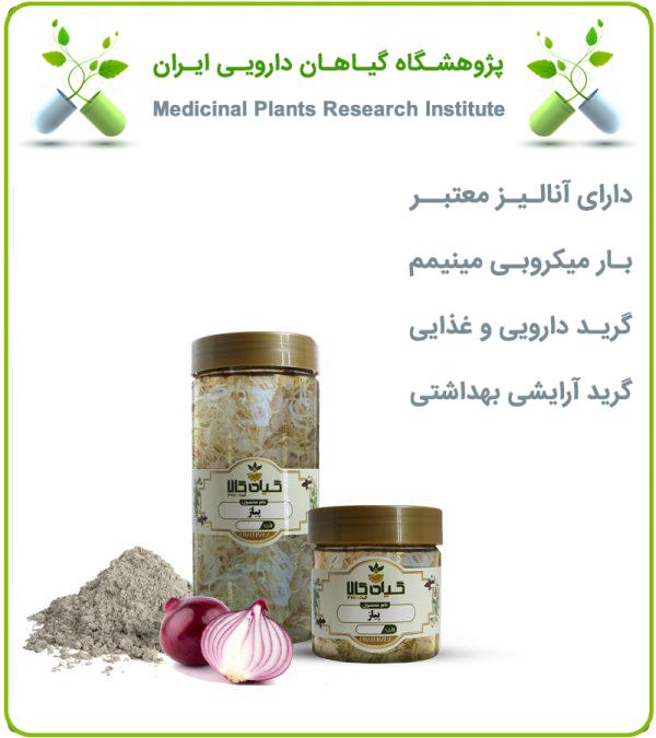 پیاز خشک یا پودری بسته بندی