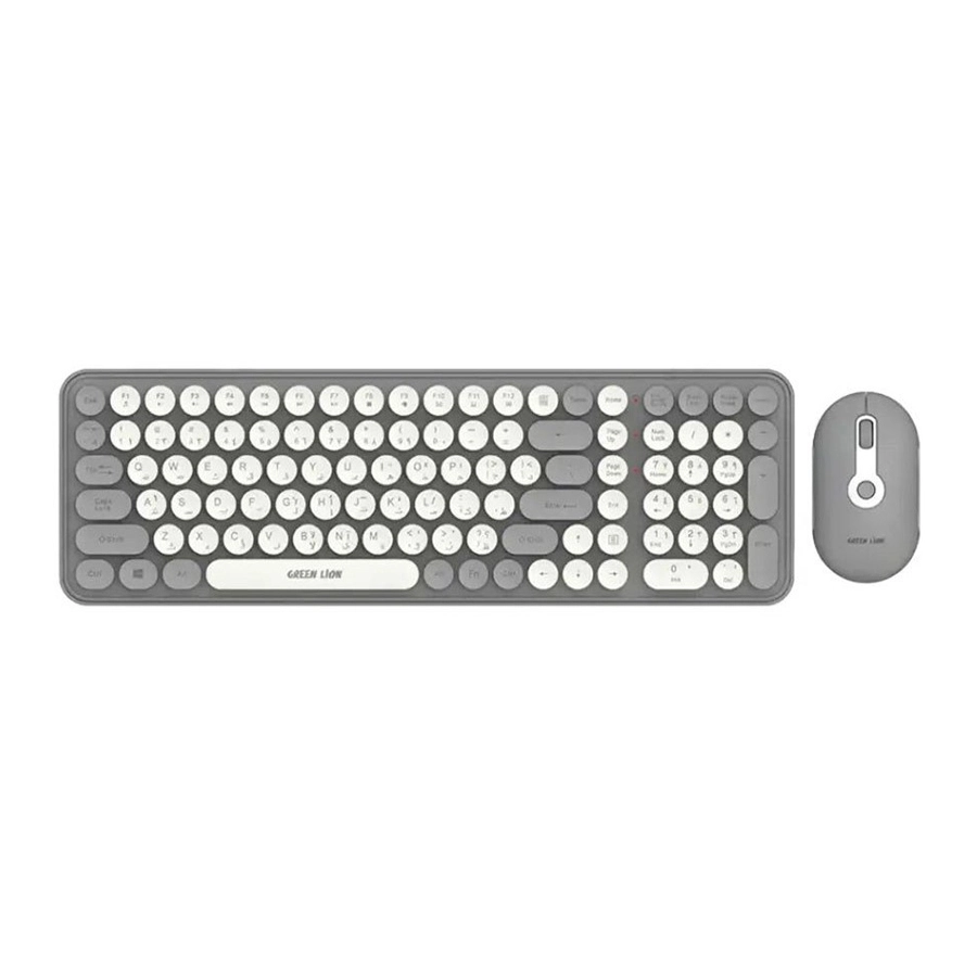 کیبورد و ماوس بی سیم گرین لاین مدل GKM-300