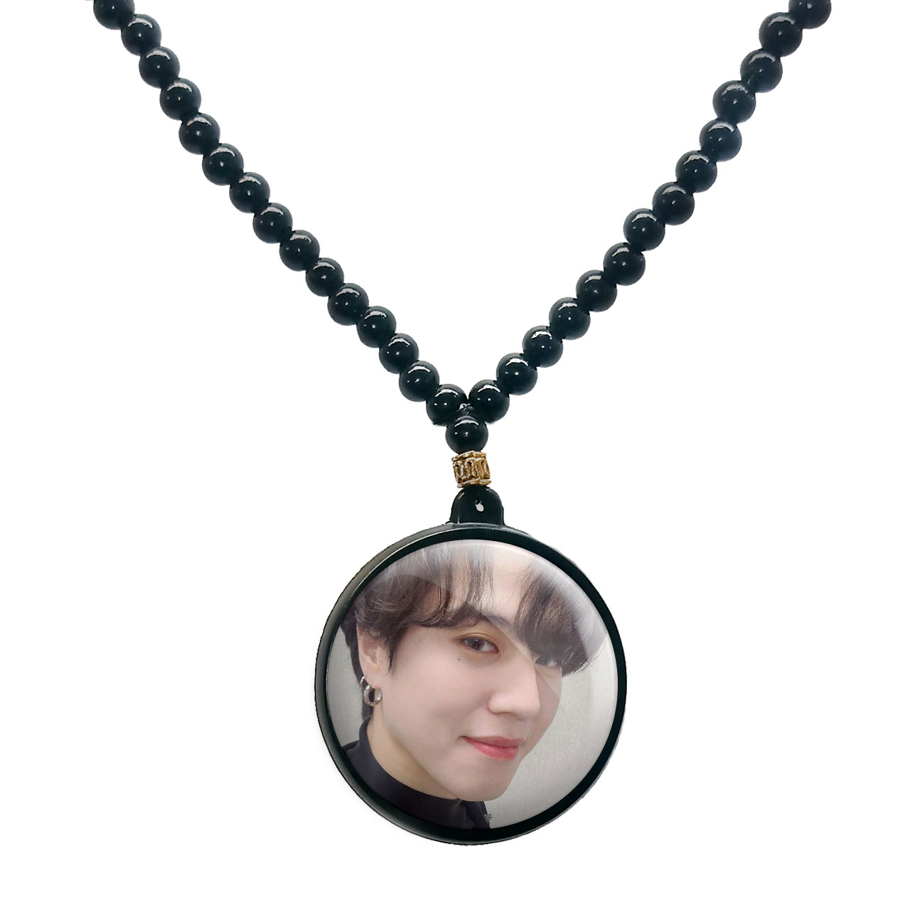 گردنبند پرمانه طرح GOT7 کد pmd.19101 مدل دو طرفه