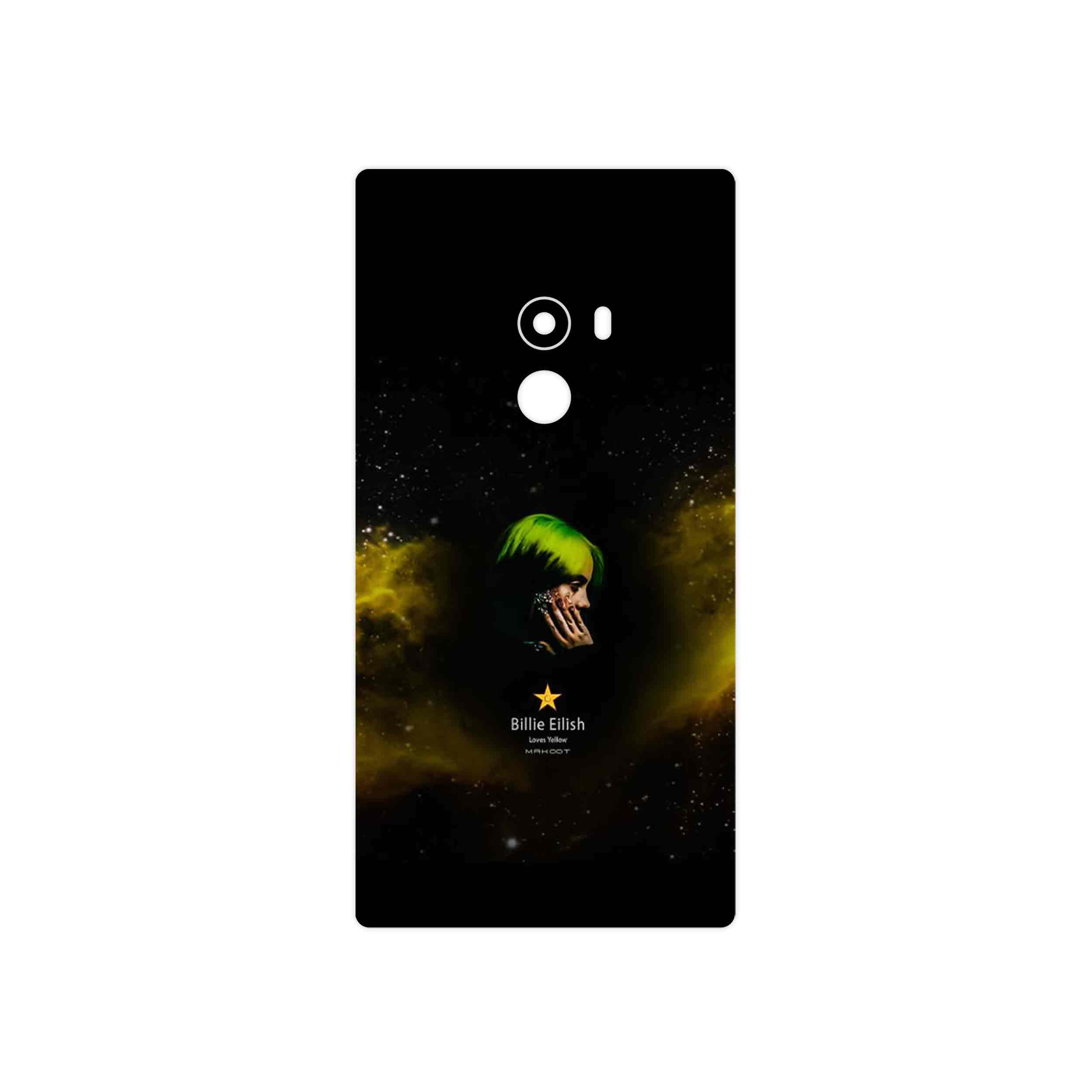 برچسب پوششی ماهوت مدل Billie Eilish مناسب برای گوشی موبایل شیائومی Mi Mix