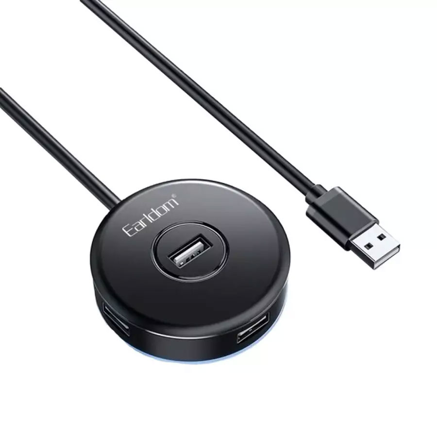 هاب 4 پورت USB20 ارلدام مدل ET-HUB13