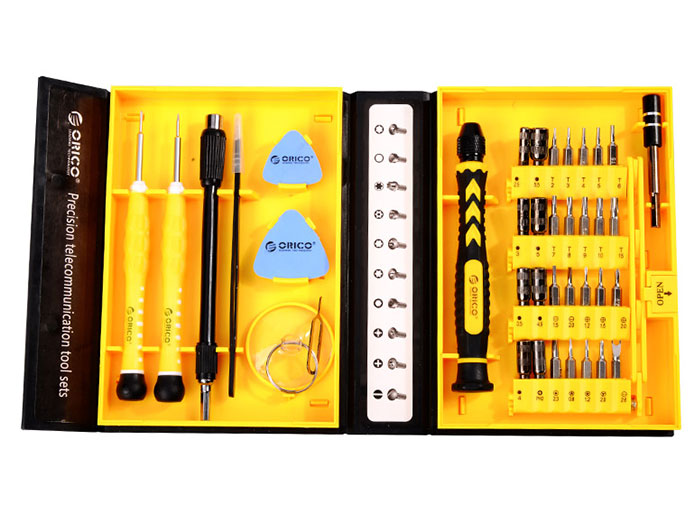 مجموعه پیچ گوشتی 28 سر و ابزار اوریکو Orico 28 in 1 Screwdriver Set ST2