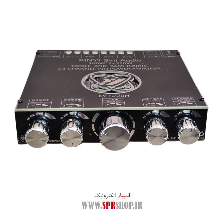 ماژول آمپلی فایر 2 کاناله 160 وات ساب ووفر 220 وات مدل XY-S220H