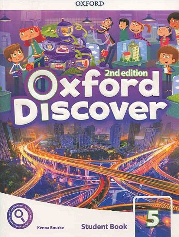 Oxford Discover 5 2nd – SB WB DVD آکسفورد دیسکاور سطح 5 (کتاب دانش آموز کتاب کار CD)
