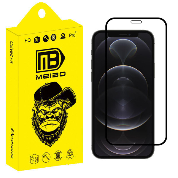 محافظ صفحه نمایش میبو مدل Bright Full مناسب برای گوشی موبایل اپل iPhone 12 / 12 Pro | کالا برتری