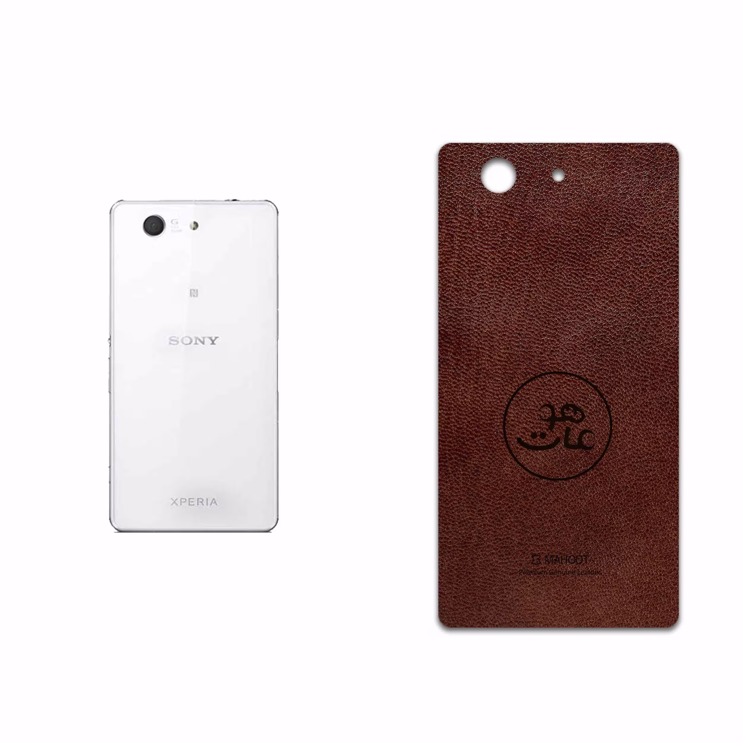 برچسب پوششی ماهوت مدل NL-MAH مناسب برای گوشی موبایل سونی Xperia Z3 Compact