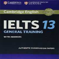 کتاب Ielts Cambridge 13 General کتاب ایلتس کمبریج 13 جنرال   CD