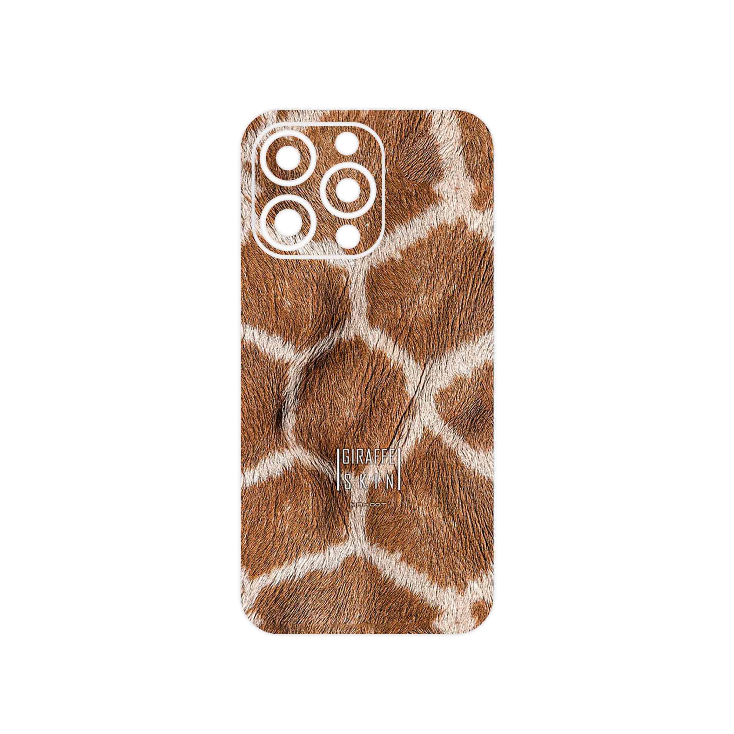 برچسب پوششی ماهوت مدل Giraffe Skin مناسب برای گوشی موبایل اپل iphone 13 Pro