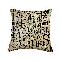 کاور کوسن طرح حروف لاتین کد 6158