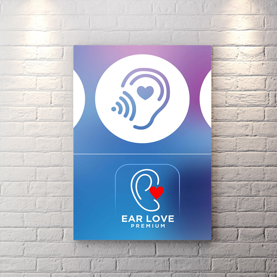 تابلو دکوراتیو برای کلینیک شنوایی سنجی و سمعک BAs-8680