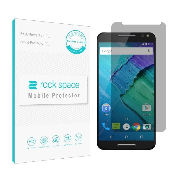 گلس موتورولا Moto X STYLE مدل نانو هیدروژل پرایوسی برند راک اسپیس کد S